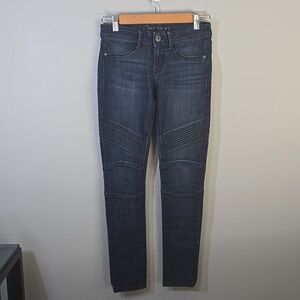DL1961 Jeans Women's Size 25 Size 0 Blue Hazel Skinny 4 Way Stretch 360 Degree